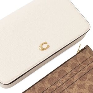 Coach Mila Crossbody w/Accompanying Brown Sig. Zip Card Case Insert & Dust Bag